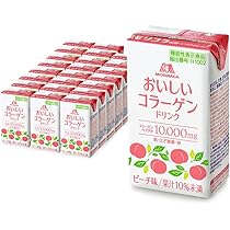 森永　おいしいコラーゲンドリンク 森永 おいしいコラーゲンドリンク ピーチ味 125ml
